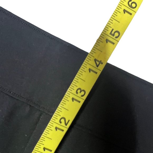 Spanx Black High Rise Wide Leg Short Length Altered Pull On Pants 1X - Picture 9 of 14